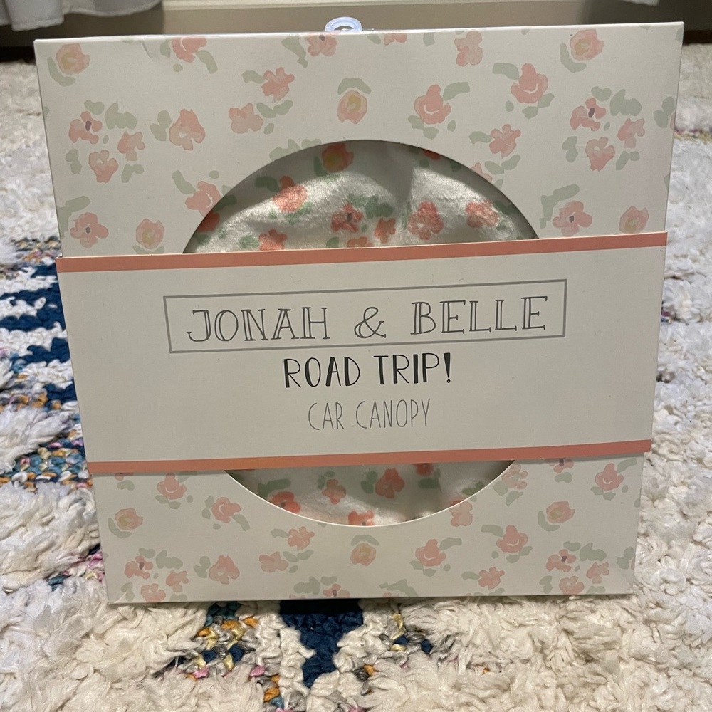 NWT Jonah & Belle Car seat Canopy